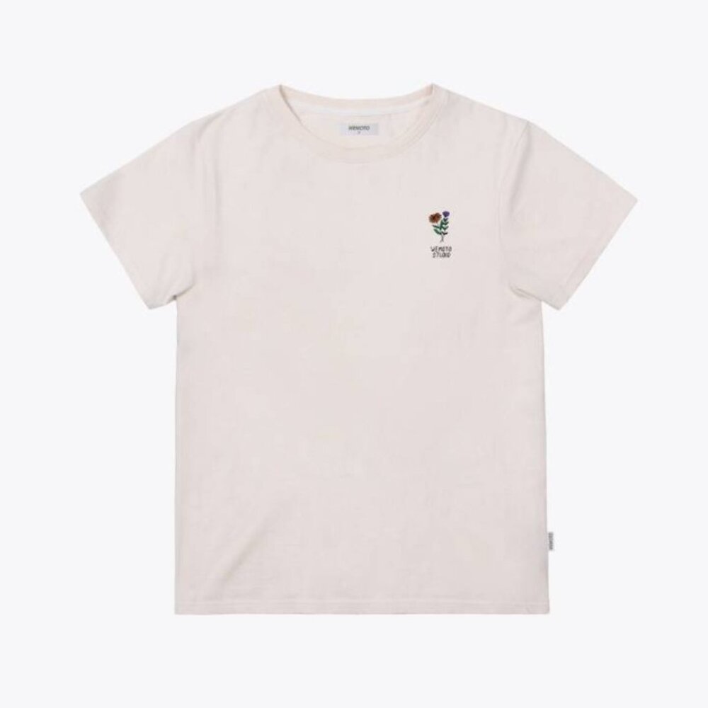 BNWT Wemoto - Vivid Flower Tee - Women's Printed Organic Cotton T-Shirt